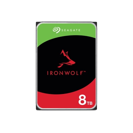 Seagate ST8000VN002 IronWolf NAS向け 3.5インチSATA HDD (8TB)