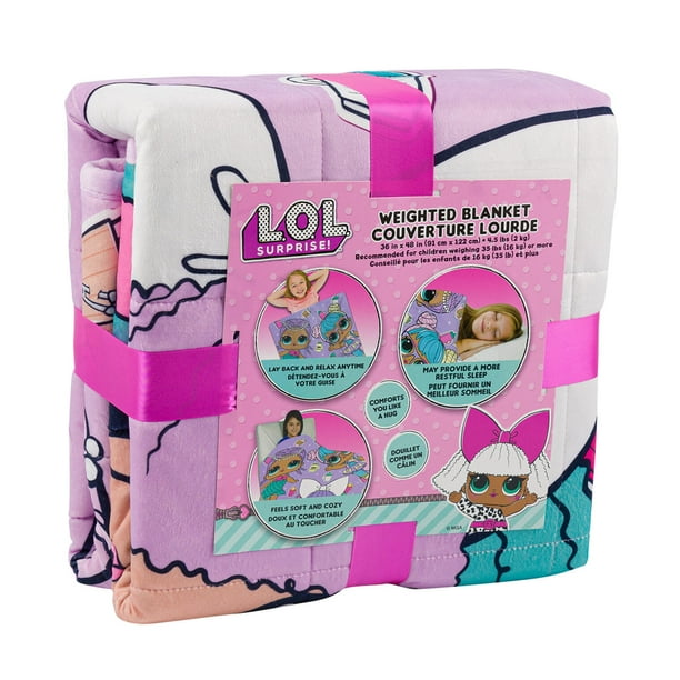 LOL Surprise! Weighted Blanket 36x48"