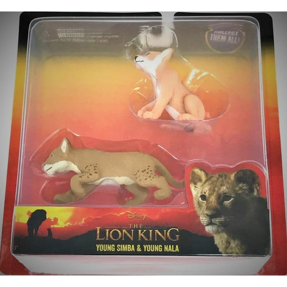 Disney The Lion King Collectible Figurines (Young Simba & Young Nala