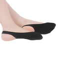 thumbnail image 1 of Minnieouse 2 piezas de calcetines de tacón alto de poliéster transpirables antideslizantes para mujer, calcetín de trabajo de viaje, medias Type1 NO1, 1 of 6