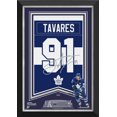 thumbnail image 1 of John Tavares Bannière Encadrée Arène Ltd Ed 91/91 - Signature Toronto Fasciale, 1 of 2