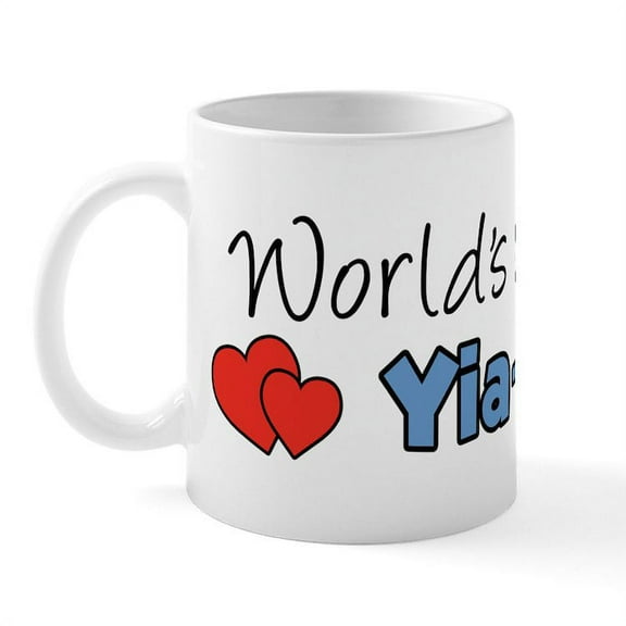 CafePress - World's Greatest Yia Yia Mug - 11 oz Ceramic Mug - Novelty Coffee Tea Cup