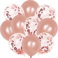 thumbnail image 1 of Kit de globos de boda, látex, oro rosa, 12 cm, 35 g, 10 unidades, 1 of 1