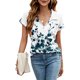thumbnail image 2 of Top de manga corta para mujer con estampado degradado sexy de verano para mujer Fridja ghk5767, 2 of 7