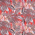 thumbnail image 2 of Zelouf Zs1601E Print Ity  , Sewing, DIY, Crafts Fabric by the Yard, 326Red/lavendar, 7 Yard, 2 of 2