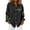 Y001#Black, variant on Ichuanyi Womens St. Patrick's Green Printed Corduroy Shirts Long Sleeve Collared Button Down Oversized Blouses Tops Jacket