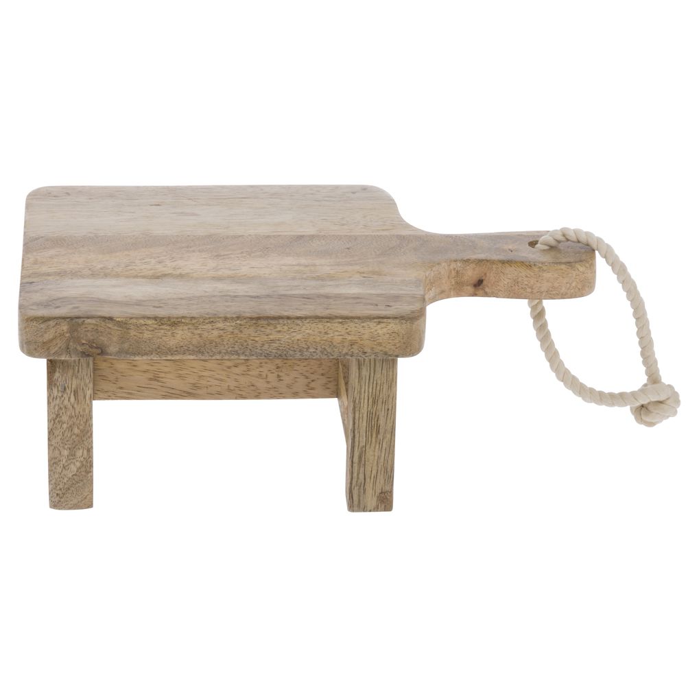 Hubert Display Riser Mango Wood 9 2/5"L x 6 7/10"W x 3 2/5"H