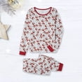 thumbnail image 1 of Conjunto de pijamas de Navidad para padres e hijos Conjunto de vacaciones de Navidad a juego 2 piezas Trajes familiares FLhrweasw Nuevo, 1 of 1