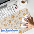 thumbnail image 4 of Long Mouse Pads for Desk,Beige Sun Moon Cloud Star Pattern Desk Mats on Top Of Desks, Desk Mouse Pad Extra Large with 3mm Non-Slip Base and Stitched Edge for Gaming,Office,Work,Home 35.4"x15.7", 4 of 6