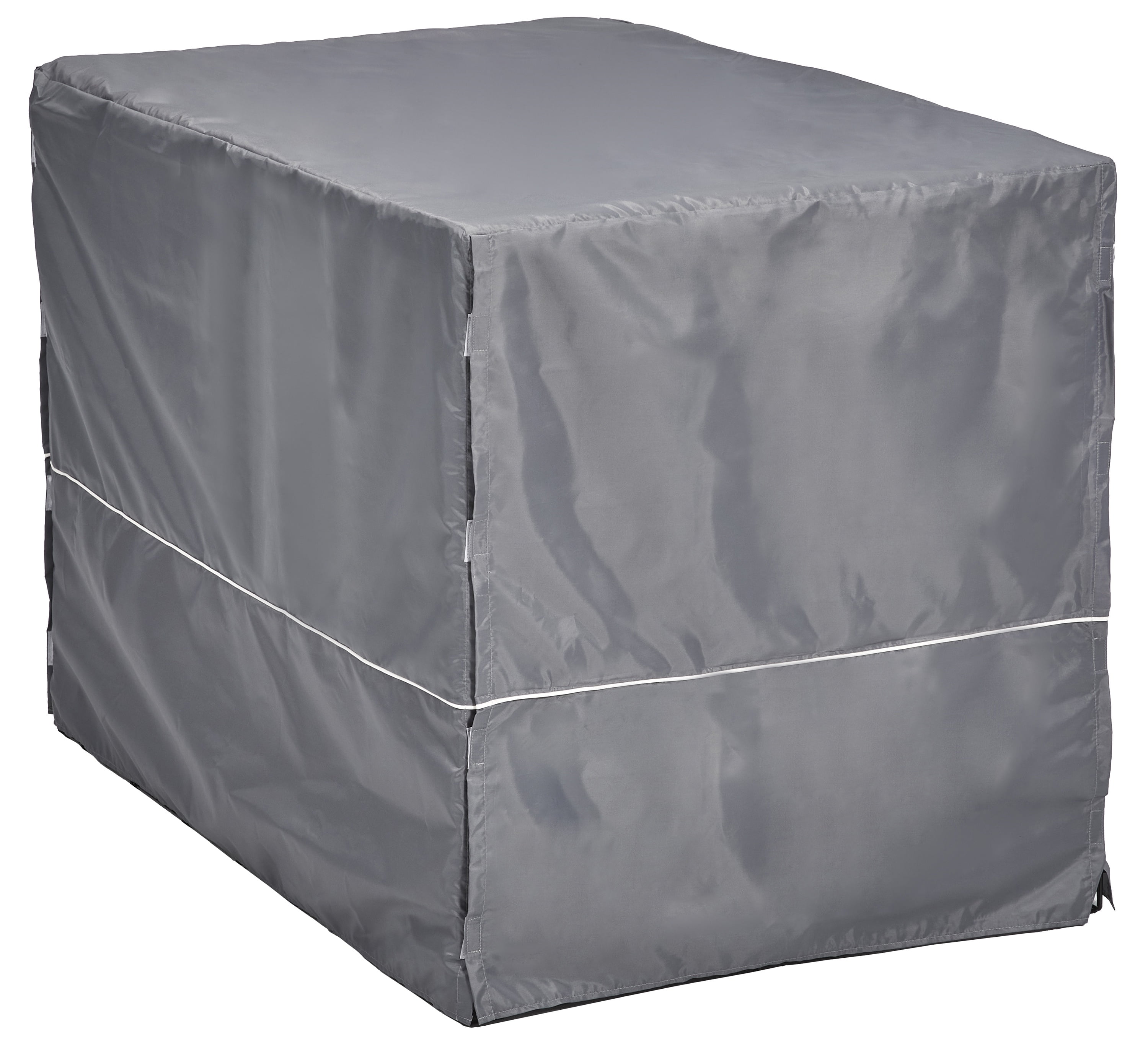 MidWest Homes for Pets New World Comfort Kit, Matching Dog Crate Cover & Bed, Fits 42’’ Crate, Gray