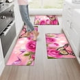 thumbnail image 3 of YIMEIS Valentine's Day Roses Kitchen Mat Washable Non-Skid Absorbent Runner Rugs 16''24'' - 1 Pc Recommended for Kitchen Sink Front/Floor, Suitable for All Age Groups, 3 of 10
