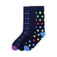 thumbnail image 2 of Men's Premium Classic Fashion Crew Socks Assorted Styles (6 Pairs - Gamer , 10-13), 2 of 2