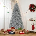 thumbnail image 2 of Costway Árbol de Navidad artificial de 210 cm con 807 puntas de ramas y 400 luces LED, 2 of 4