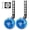 Sky Blue, variant on FORTOP Heavy-Duty Bike Training Wheels for Single-Speed Kids' Bikes, Fits 12 14 16 18 20 Inch Children's Bicycles, 1 Pair