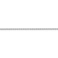 thumbnail image 3 of Leslie's 10K White Gold 1.2 mm Loose Rope Chain (Weight: 1.53 Grams, Length: 16 Inches), 3 of 4