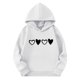 thumbnail image 3 of Sudaderas con capucha para niños y niñas, sudaderas casuales de manga larga, lindas sudaderas de gran tamaño con bolsillo de polar, chaquetas para niñas, 3 of 4