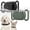 Black+Green, variant on WILLED Dog Collar Holder (2 Pack) for Galaxy Smarttag2, Waterproof Silicone Case for Pet Cat, Anti-Lost Scratch Resistant Protective Cover Accessory for Samsung Galaxy Smart tag2