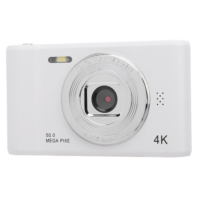 Cámara Digital De 2.4 Pulgadas 8x Zoom Digital 50mp Foto Recargable De Videos 4K Cámara De Video Navidad