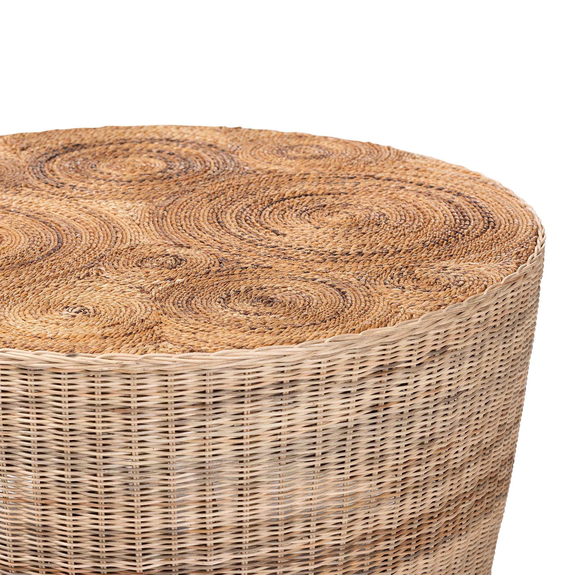 bali & pari Hosanna Boho Coffee Table, Natural Brown