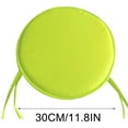thumbnail image 2 of round Chair Cushions, Rope-tied Fabric, Thickened Seat Pad, for Dining Chairs, Patio Furniture, and Stools, 12 Inches, Yellow, by FAJHHA, 2 of 8