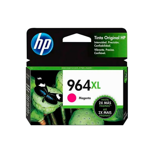 Cartucho de Tinta HP 964XL Magenta, Modelo 3JA55AL. HP 3JA55AL