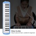 thumbnail image 4 of Melódica Yashi Instrumento de 37 Teclas Teclado de Piano de Aire Azul, 4 of 5