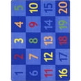thumbnail image 2 of Time to Count 5'4" x 7'8" Area Rug In Color Multi-Color:Multi,Material:Nylon, 2 of 2