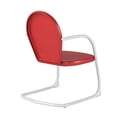 thumbnail image 4 of Pemberley Row Steel Red Chair UV Resistant 34.5" H x 21" W x 28.5" D Easy To Assemble, 4 of 6