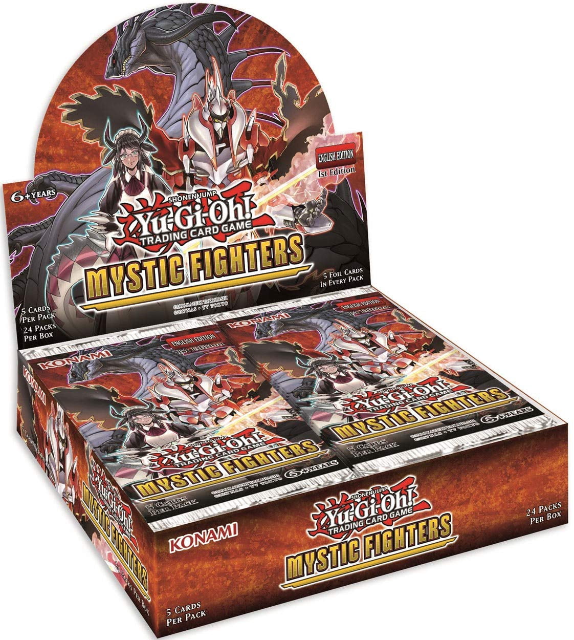 Yu-Gi-Oh! TCG: Mystic Fighters Booster Display Box (24)