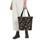 thumbnail image 5 of Balery Red White Flowers Bolsa de Hombro con Diseño, Bolsa Grande y Duradera, Bolsa Versátil para Compras, 5 of 6