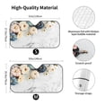 thumbnail image 3 of Disketp Windshield Sun Shade, Car Sun Shade For Front Window Pumpkin And White Marble Sunshades Sun Visor Protector Blocks Uv Rays Foldable, 3 of 9