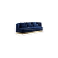 thumbnail image 3 of Meridian Furniture Marquis Navy Velvet Sofa, 3 of 11