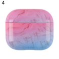 thumbnail image 2 of Protective Case Dust-proof Anti-fall Ultra-thin Marble Pattern Bluetooth-compatible Earphone Protective PC Sleeve for AirPods 3, 2 of 8