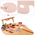 thumbnail image 4 of Durable Artist Palette Oval Palette, Vintage For Home Painters School Students, 4 of 8
