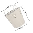 thumbnail image 2 of Minkissy 1Pack Pellet Containers For Grill Pellet Beige Iron Storage Item For Homeowners, 2 of 8