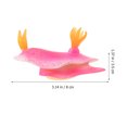 thumbnail image 2 of unbranded Figurita Decorativa Fluorescente Marina Rosa En Plástico Para Paisaje De Acuario, 2 of 6