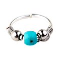 thumbnail image 1 of Nose Ring Faux Turquoise Fashion Creative Nose Piercing Hoop Septum Nose Hoop, 1 of 10