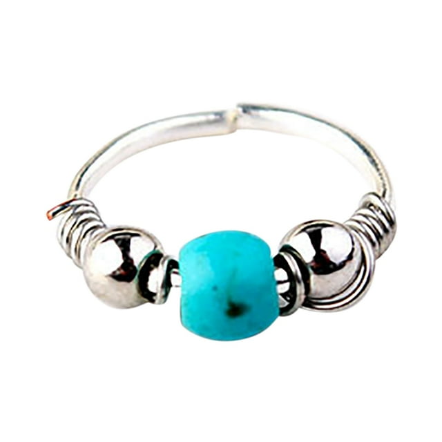 Nose Ring Faux Turquoise Fashion Creative Nose Piercing Hoop Septum Nose Hoop