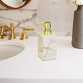 thumbnail image 6 of kowaku Ceramic Soap Dispenser, Liquid Hand Soap Dispenser, 473ml, Manual Pump, Lotion Bottle, Bathroom Liquid Container for Countertop White, 6 of 9