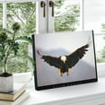 thumbnail image 2 of ADALE Eagle Bald Bird Freedom Patriotic Art Print Wall Decor Poster Picture Framed 8x12 Inch, 2 of 6