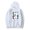 White, variant on Unisex Kiss Of Life Born To Be XX Album Graphic Long Sleeve Pullover Hoodie - Kpop Streetwear,XXS,Black