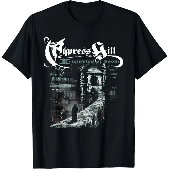 Reprint Rare Cypress Hill - Temple Of Boom T-Shirt
