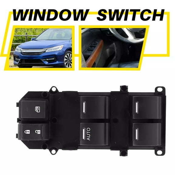 Front Left Side Window Control Switch For Honda Accord 2013-2016 35750-T2A-H21
