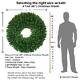 thumbnail image 5 of 4 Foot (48 inch) L.E.D. Christmas Wreath, 5 of 6