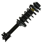Detroit Axle - Rear Passenger Side Strut w/ Coil Spring Replacement for 1993-1999 Nissan Altima