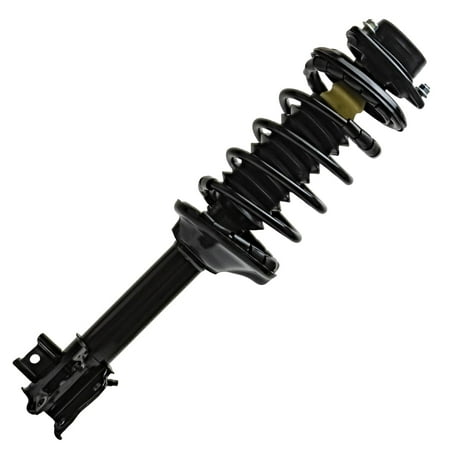 Detroit Axle - Rear Passenger Side Strut w/ Coil Spring Replacement for 1993-1999 Nissan Altima