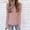 Pink, variant on Jjayotai Womens Long Sleeves Ribbed Knit Tunic Shirts, Scoop Neck Button Down Tops, Casual Henley Tee Shirt Slim Fit Blouses Khaki S