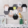 thumbnail image 4 of 10 Pcs Carreaux de Feutre Autocollants Tableau d'Affichage Hexagonal pour Murs, 4 of 5