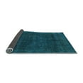 thumbnail image 2 of Ahgly Company Indoor Round Abstract Light Blue Modern Area Rugs, 6' Round, 2 of 4