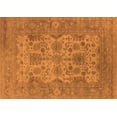 thumbnail image 1 of Ahgly Company Indoor Rectangle Oriental Orange Industrial Area Rugs, 2' x 5', 1 of 4